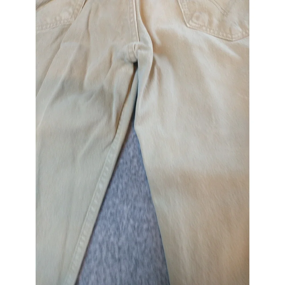 Levis 550 Relaxed Fit Jeans Mens 34x35Tan Khaki Cotton Denim 5-Pocket Tapered